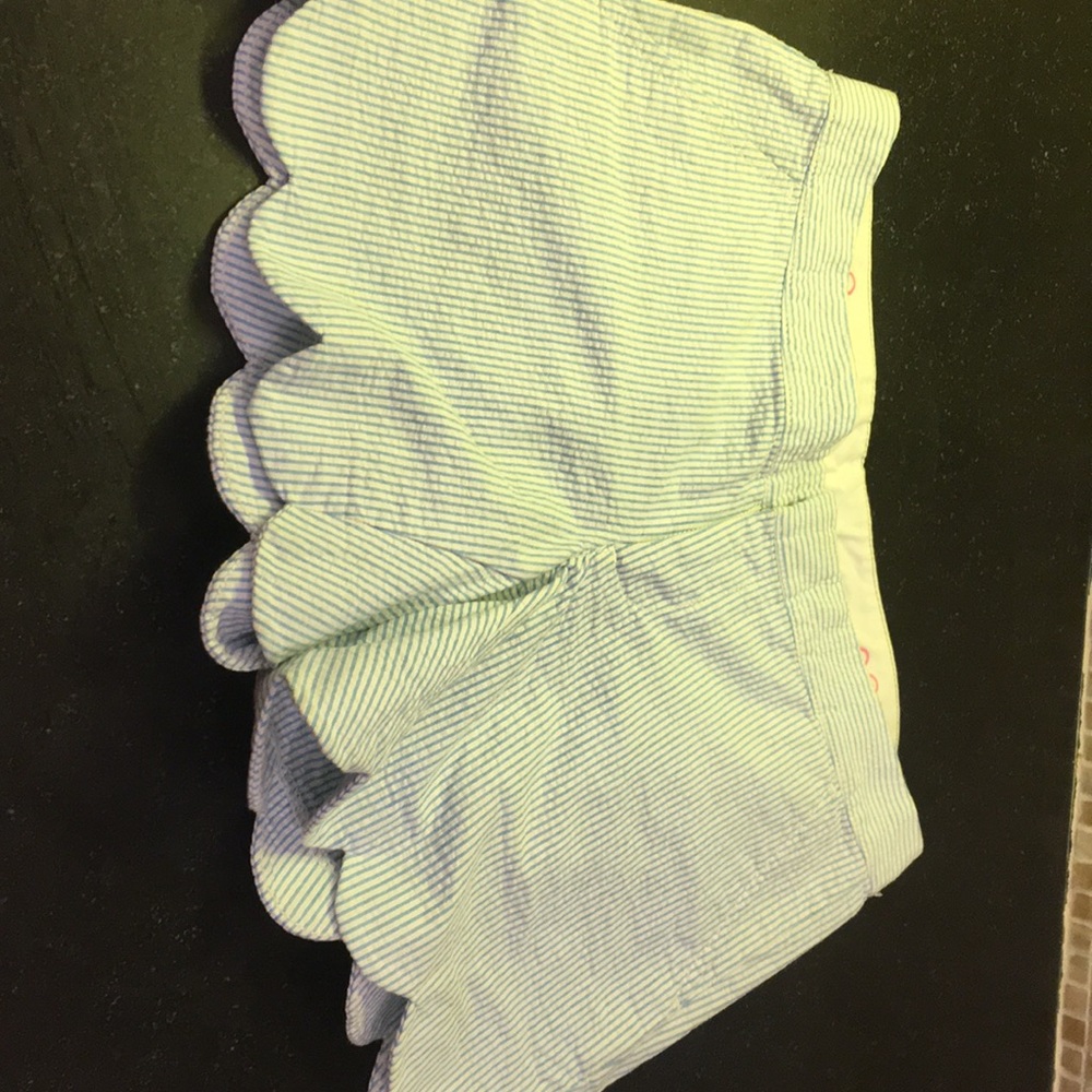 Lilly Pulitzer light blue & white Buttercup Short